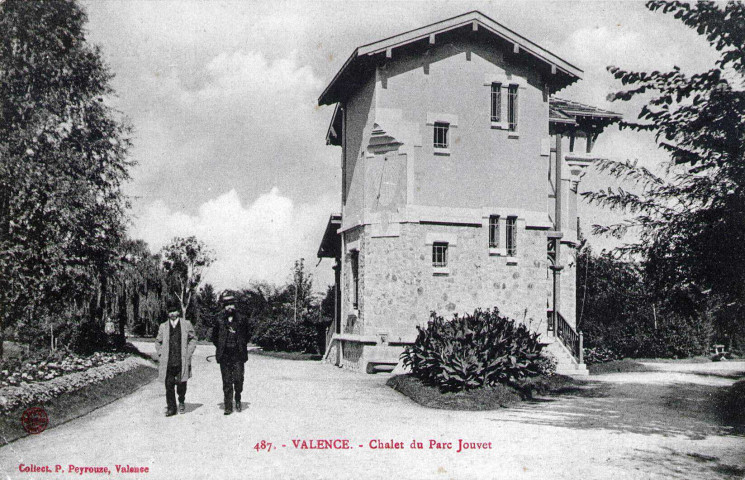 La maison du gardien du parc Jouvet.