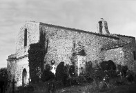 Peyrus.- L'église Saint-Pierre, elle était celle d'un prieuré de l'ordre de Saint-Benoît.
