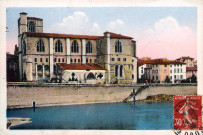 La collégiale Saint-Barnard vue de Bourg-de-Péage.