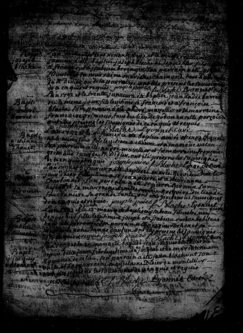 Commune de Saint-Didier. - Naissances, mariages, décès (1793-an IV).