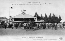 Dieulefit.- Le 7 mai 1911 Roger Morin relie Montélimar à Dieulefit et retour en monoplan Blériot. Il fut le premier à décollé du terrain d'aviation de Montélimar, il a atterri dans le parc de son château de Réjaubert.