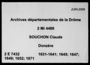 4 janvier-25 août 1631