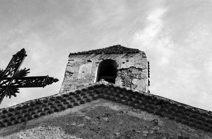 La Laupie. - Le clocheton de la chapelle de Saint-Michel.