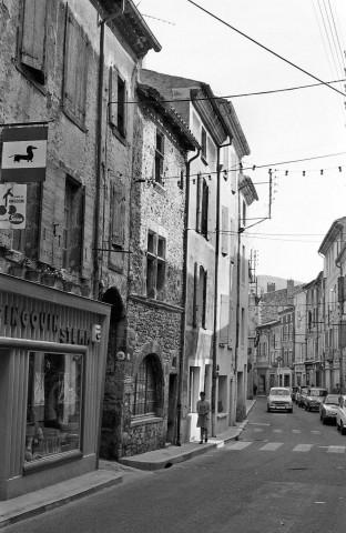 Dieulefit.- Rue du Bourg.