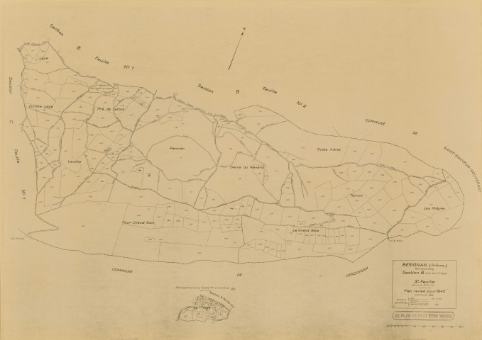 B3, Le Village. 1942.