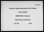 Notes étendues (1576).