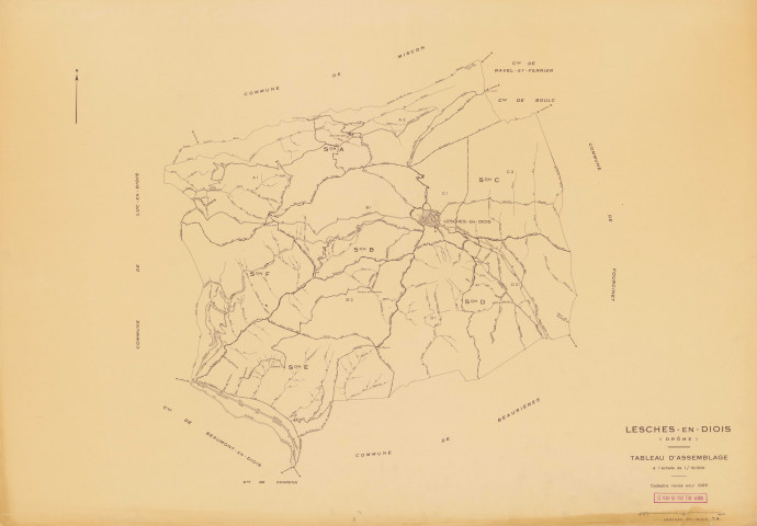 Tableau d'assemblage. 1969.