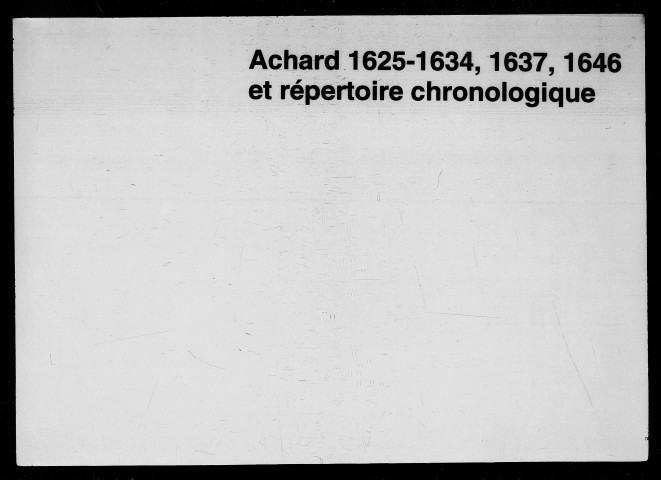 8 juillet 1625-18 décembre 1626