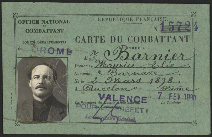 Barnier, Maurice Élie