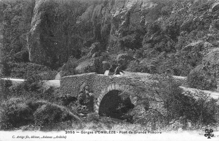 Les gorges d'Omblèze.