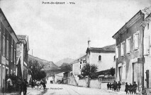 Aix-en-Diois. - Vue du hameau Pont-de-Quart.