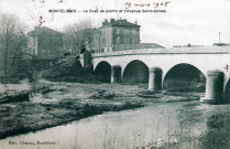 Pont de pierre sur le Roubion.