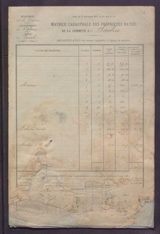 Volume 1 : cases 1-377 (janvier 1882).