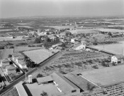 Andancette.- Vue aérienne du quartier Creux de la Thine