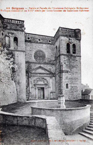 La collégiale Saint-Sauveur.