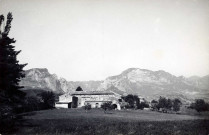 Soyans.- Vue d'une ferme.