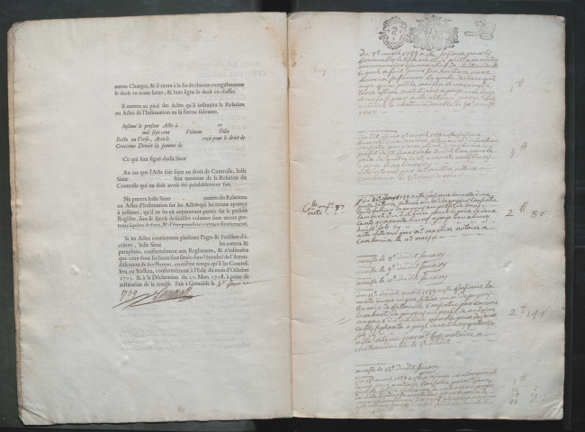 7 avril 1739-27 février 1740