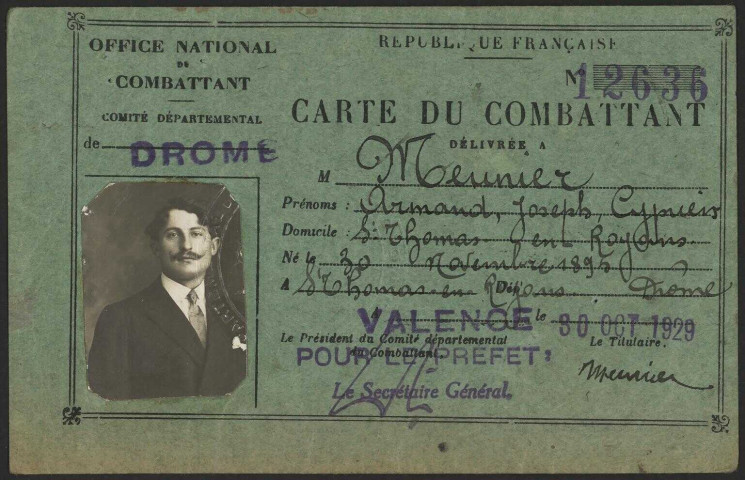 Meunier, Armand Joseph Cyprien