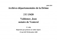 13 mai 1647-30 décembre 1648
