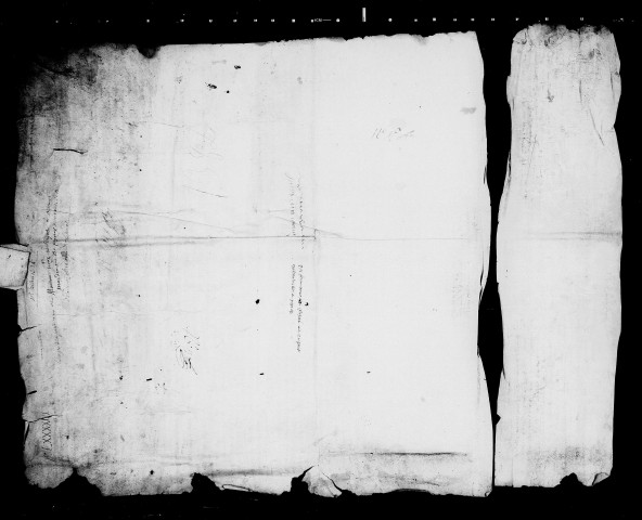 Échange entre particuliers de maisons, terres et vignes situées à Mours.