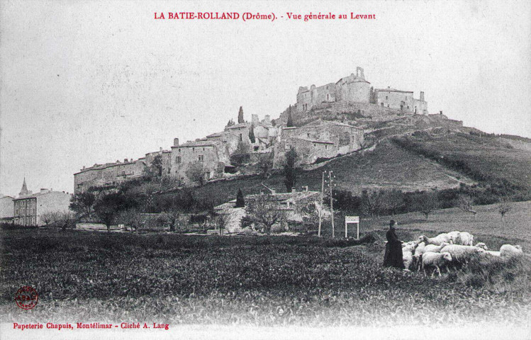Vue générale du village.