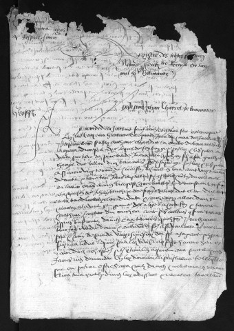 Notes étendues (1580-1581).