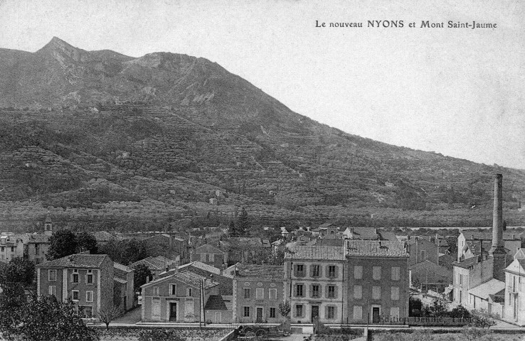 La montagne Saint-Jaume et une partie de la ville.