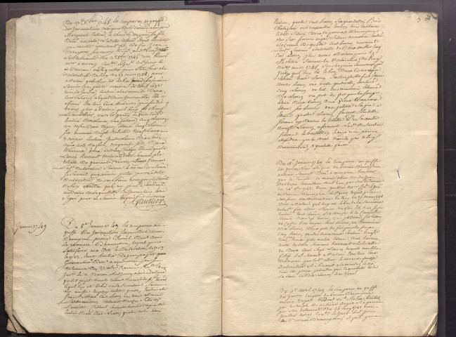 Centième denier des donations et legs.