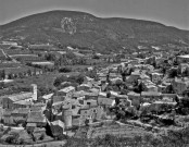 Mirmande. - Vue aérienne du village