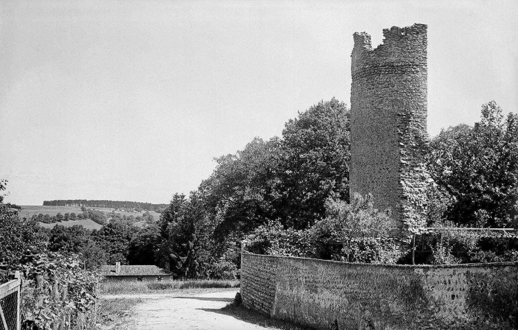 Le Grand-Serre. - Vestiges d'enceinte.