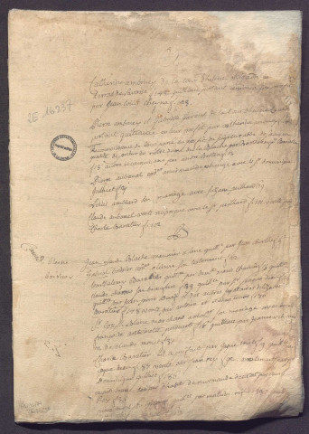 Fragments (7 janvier 1739-1er novembre 1740).