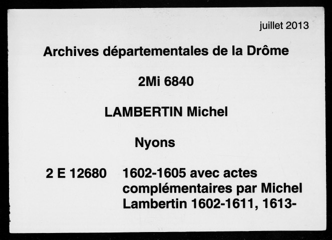1er janvier 1602-23 janvier 1604