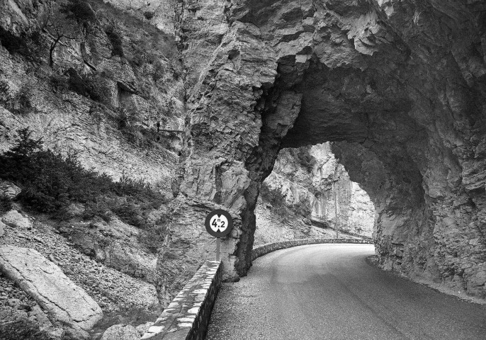 Saint-Ferréol-Trente-Pas.- Les gorges de Trente Pas.