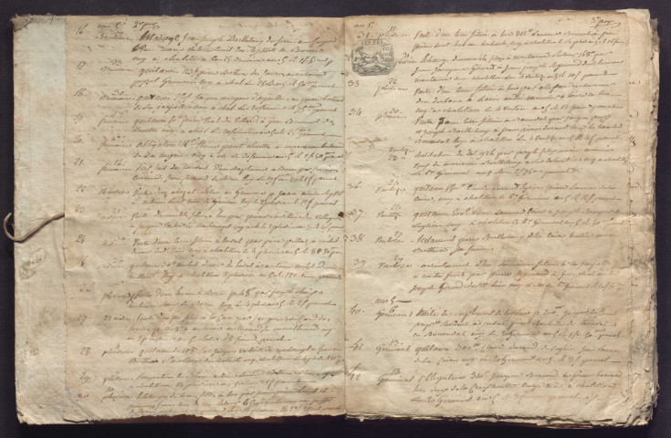 15 vendémiaire-5e jour complémentaire an V