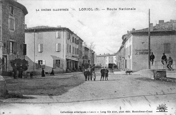 L'actuelle avenue de la République.