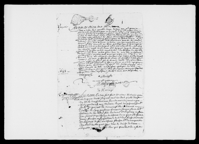 1er janvier 1681-16 mars 1687