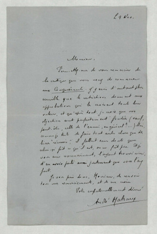 Malraux André, écrivain et homme politique.