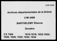 1er janvier 1615-10 mai 1634