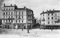 Valence.- La place Madier-de-Montjau, l'actuelle place du général Leclerc.