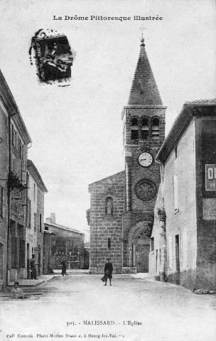 Malissard.- L'église Saint-Maurice.