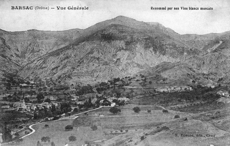 Barsac. - Vue générale du village.