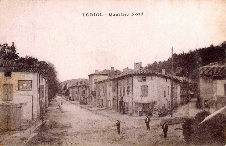 L'actuelle avenue de la République.