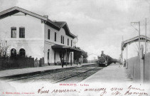 La gare construite en 1855.