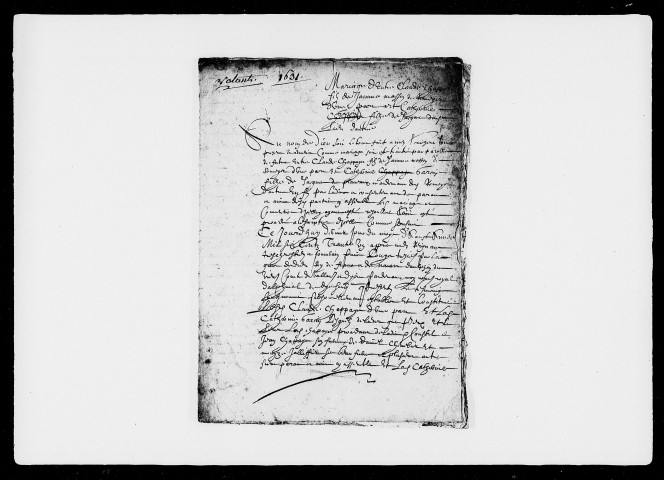 5 janvier 1631-4 novembre 1641