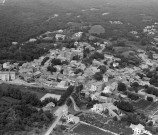 Vue aérienne du village.