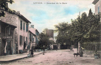 Quartier de la gare, route de la Voulte.