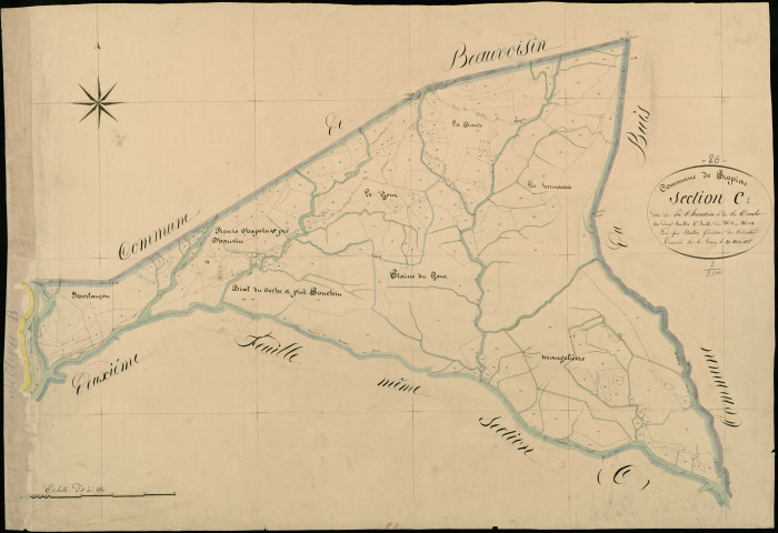 Section C1, Pré Chauvin et Combe (la).