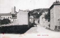 La rue des Alpes.