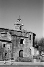 Bouchet.- Façade sud de l'église Notre-Dame.