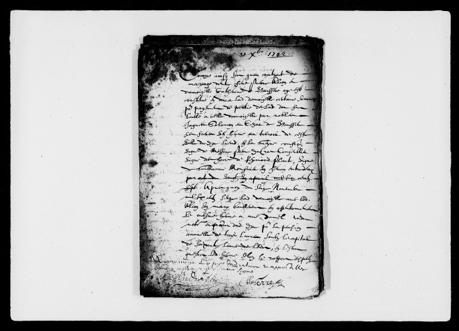 31 décembre 1642-23 septembre 1658